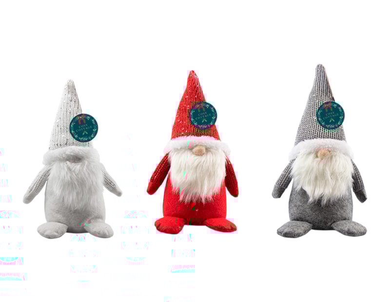 Wholesale Sequin Hat Gonk Plush | Bulk Buy Christmas Gonks Wholesale Sequin Hat Gonk Plush