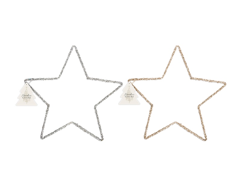 Wholesale Glittery Hanging Star Dec | Bulk Buy Christmas Ornaments Wholesale Glittery Hanging Star Dec