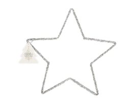 Wholesale Glittery Hanging Star Dec | Bulk Buy Christmas Ornaments Wholesale Glittery Hanging Star Dec