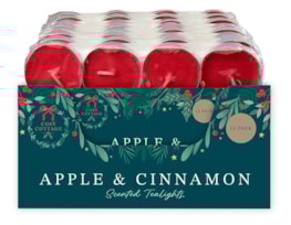 Wholesale Apple & Cinnamon Tealight Candles Wholesale Apple & Cinnamon Tealight Candles