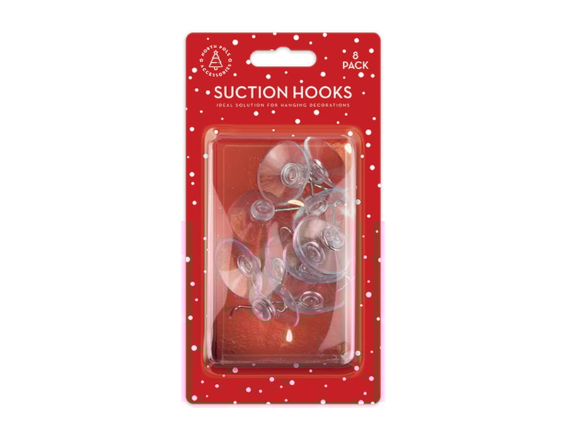 Wholesale Small suction hooks 3.5cm 8pk Wholesale Small suction hooks 3.5cm 8pk