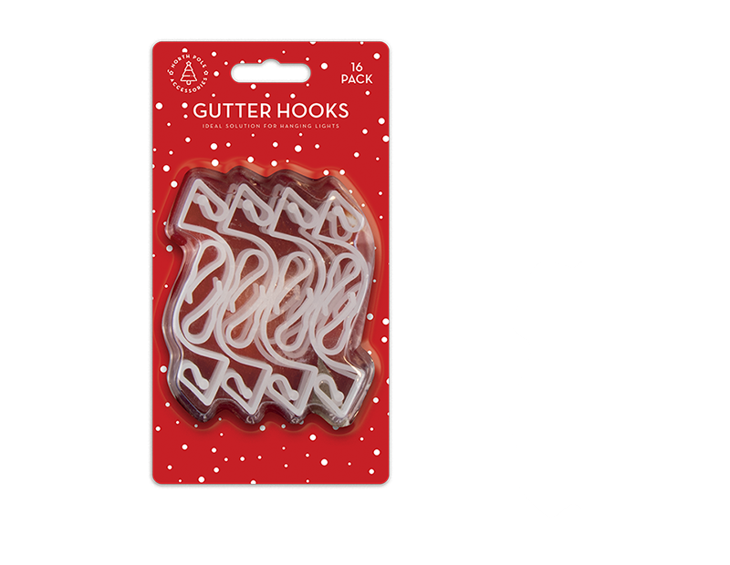 Wholesale Large Gutter Hooks 16pk