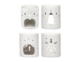 Wholesale Christmas Ceramic Wax Burner 11.5cm Wholesale Christmas Ceramic Wax Burner 11.5cm
