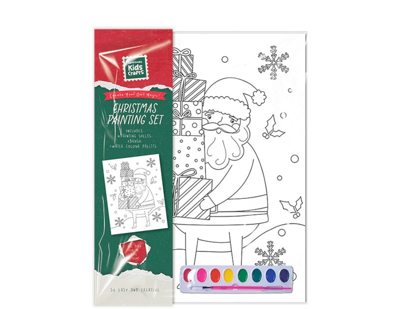 Wholesale Christmas Painting Set | Gem imports Ltd Wholesale Christmas Painting Set