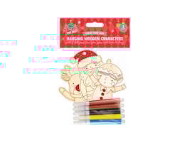 Wholesale Colour in wooden hanging characters Wholesale Colour in wooden hanging characters