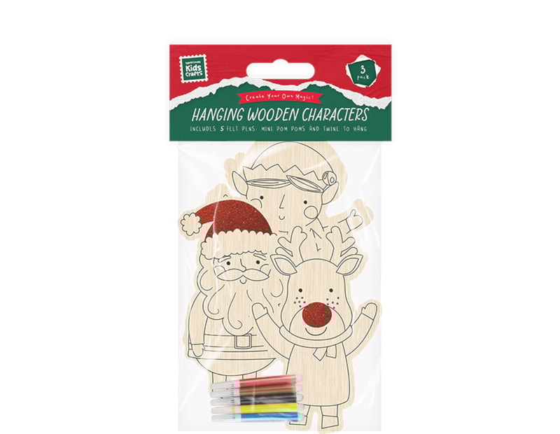 Wholesale Colour in wooden hanging characters Wholesale Colour in wooden hanging characters