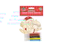 Wholesale Colour in wooden hanging characters Wholesale Colour in wooden hanging characters