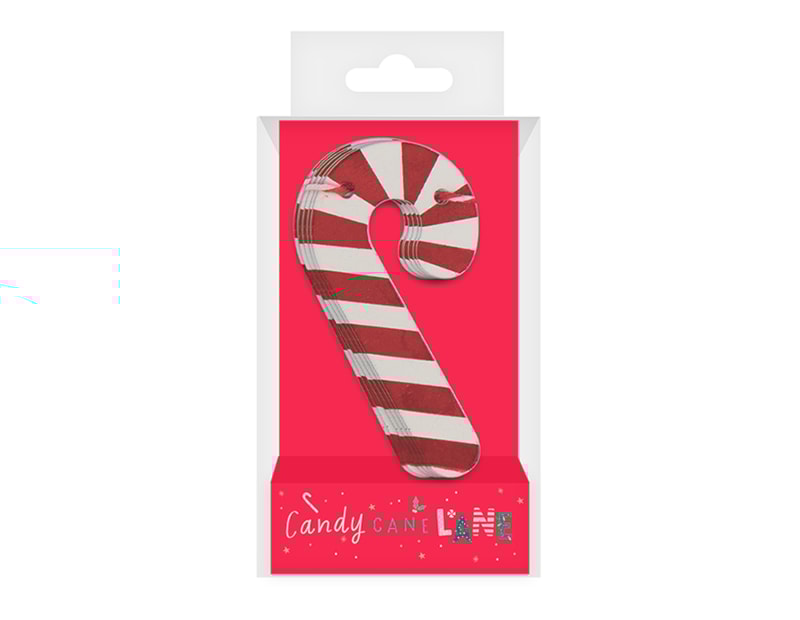 Wholesale Wooden Candy Cane Bunting | Bulk Buy Christmas Partyware Wholesale Wooden Candy Cane Bunting | Bulk Buy Christmas Partyware
