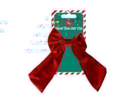 Wholesale Velvet Hair Bow Clip | Bulk Buy Christmas Dress Up