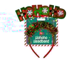 Wholesale Novelty Ho Ho Ho Head Boppers | Bulk Buy Christmas Dress Up Wholesale Novelty Ho Ho Ho Head Boppers