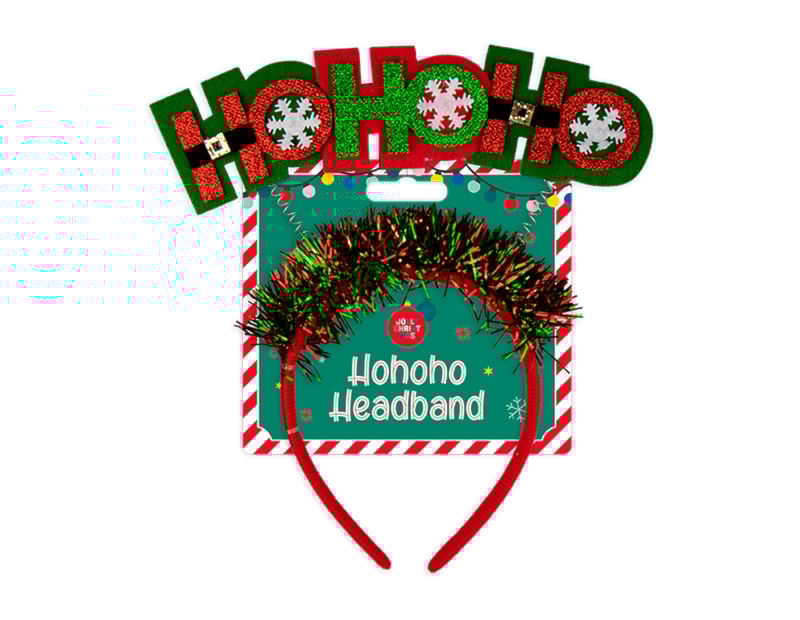 Wholesale Novelty Ho Ho Ho Head Boppers | Bulk Buy Christmas Dress Up Wholesale Novelty Ho Ho Ho Head Boppers | Bulk Buy Christmas Dress Up