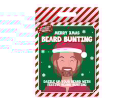 Wholesale Merry Christmas Beard Bunting | Bulk Buy Christmas Novelties Wholesale Merry Christmas Beard Bunting