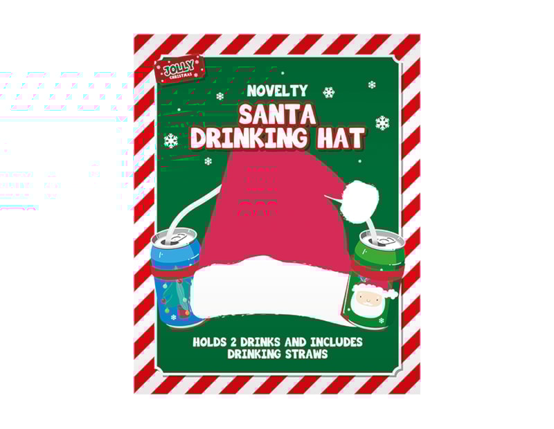 Wholesale Novelty Santa Drinking Hat | Bulk Buy Christmas Novelties Wholesale Novelty Santa Drinking Hat | Bulk Buy Christmas Novelties