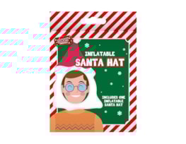 Wholesale Inflatable Santa Hat | Bulk Buy Christmas Dress Up Wholesale Inflatable Santa Hat