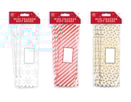 Wholesale 4pk Mini cracker Gift boxes | Bulk Buy Christmas Gift Bags & Boxes Wholesale 4pk Mini cracker Gift boxes | Bulk Buy Christmas Gift Bags & Boxes