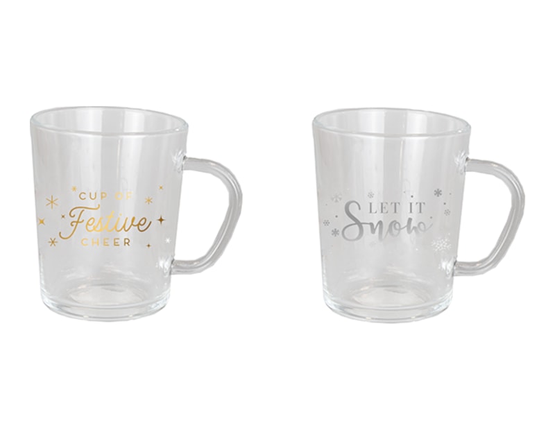 Wholesale Mulled Wine Glass Mug | Bulk Buy Christmas Homeware Wholesale Mulled Wine Glass Mug