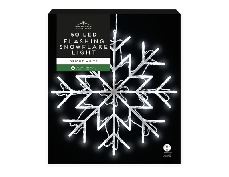 Wholesale LED Flashing Snowflake Light 34.5cm Wholesale LED Flashing Snowflake Light 34.5cm