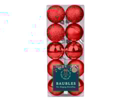 Wholesale Red Assorted Baubles | Bulk Buy Christmas Decorations Wholesale Red Assorted Baubles | Bulk Buy Christmas Decorations