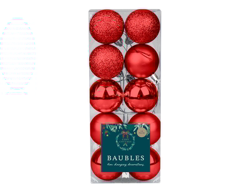 Wholesale Red Assorted Baubles | Bulk Buy Christmas Decorations Wholesale Red Assorted Baubles | Bulk Buy Christmas Decorations