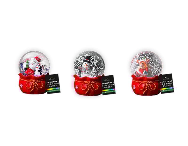 Wholesale LED Multicolour Resin Snow Globe 9cm | Bulk Buy Christmas Decorations Wholesale LED Multicolour Resin Snow Globe 9cm | Bulk Buy Christmas Decorations