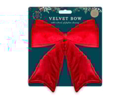 Wholesale Red Velvet Bow Decoration Wholesale Red Velvet Bow Decoration