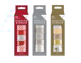 Wholesale Christmas Ribbon - 8 Pack Wholesale Christmas Ribbon - 8 Pack