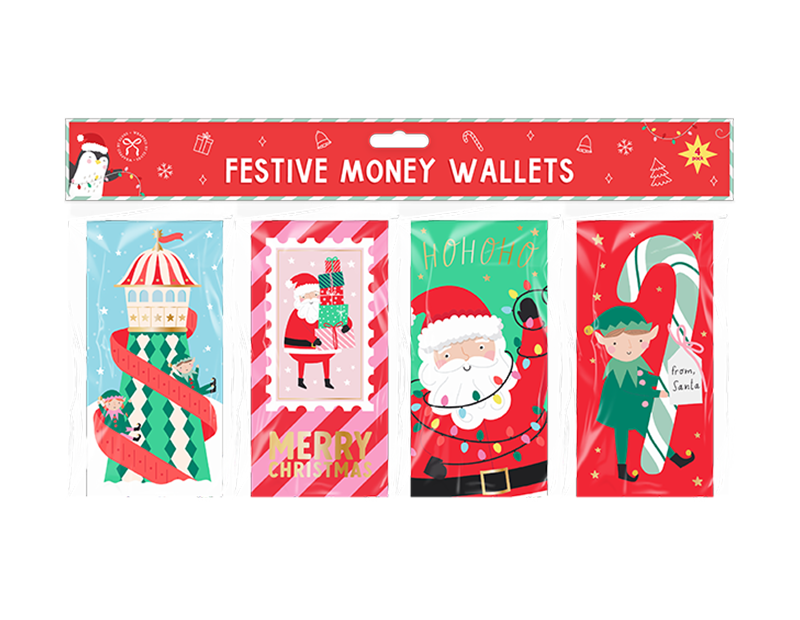 Wholesale Christmas Character Money Wallets | Bulk Buy Christmas Gifting Wholesale Christmas Character Money Wallets | Bulk Buy Christmas Gifting
