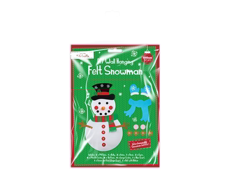 Wholesale DIY Wall Hanging Snowman 100cm Wholesale DIY Wall Hanging Snowman 100cm
