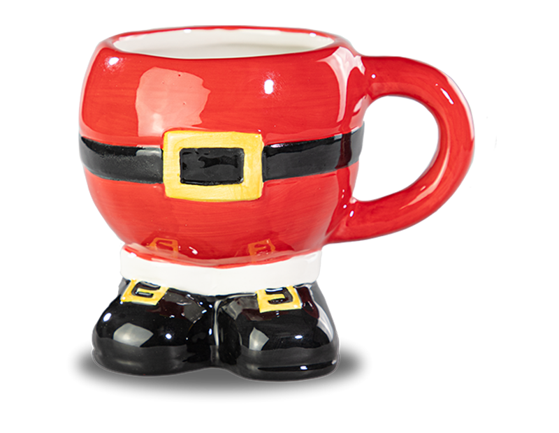 Wholesale Festive Santa Belly Mug