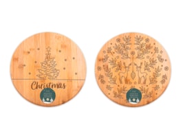 Wholesale Round Bamboo Serving Board 30cm Wholesale Round Bamboo Serving Board 30cm