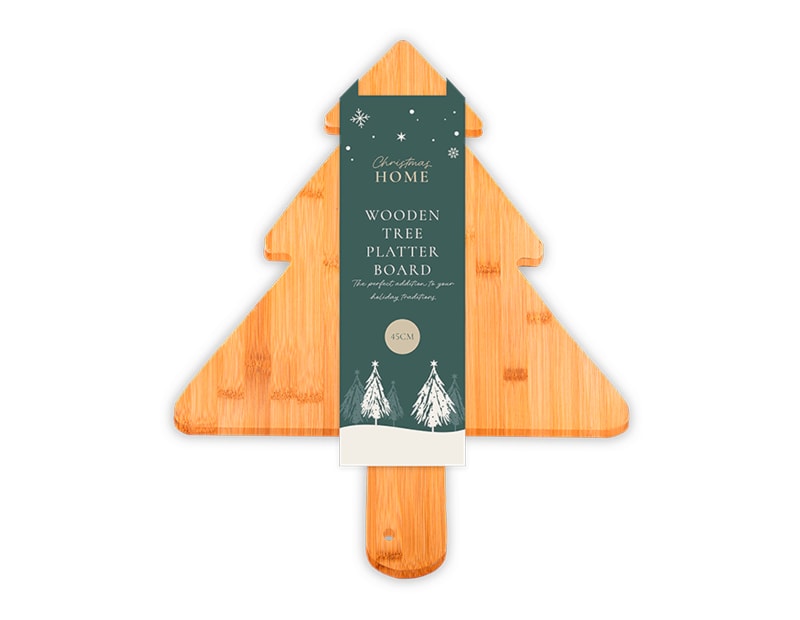 Wholesale Wooden Tree Platter Board 45cm Wholesale Wooden Tree Platter Board 45cm