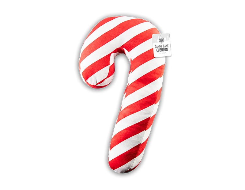 Wholesale Candy Cane Cushion 40cm x 22cm