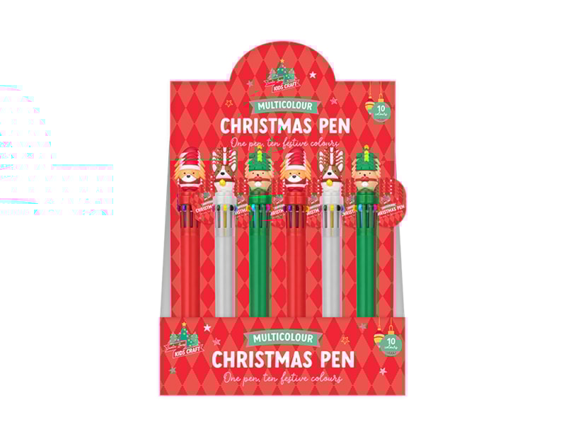 Wholesale Festive Multi-Colour Pen CDU Wholesale Festive Multi-Colour Pen CDU