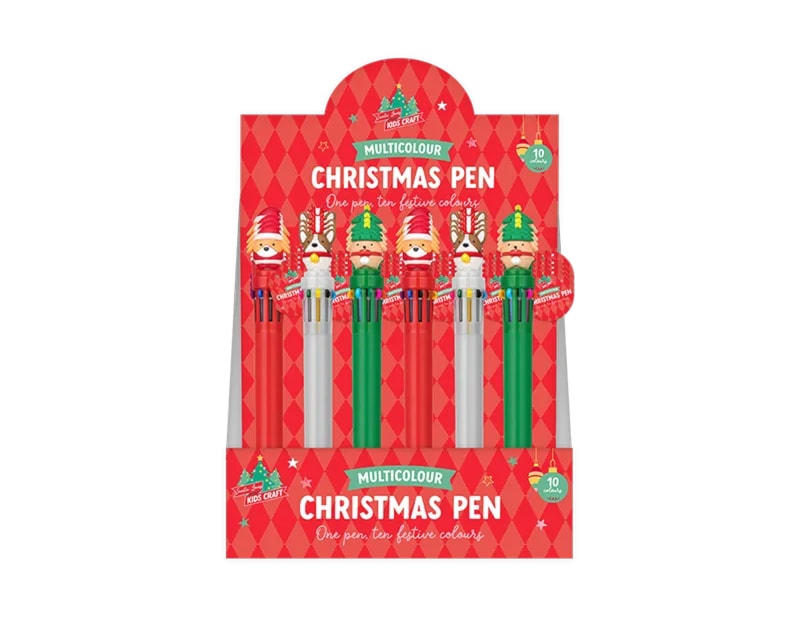 Wholesale Festive Multi-Colour Pen CDU Wholesale Festive Multi-Colour Pen CDU