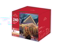 Wholesale 240 Led Mains Operated Icicles Lights - Warm White Wholesale 240 Led Mains Operated Icicles Lights - Warm White