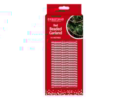 Wholesale Red Beaded Garland 10M