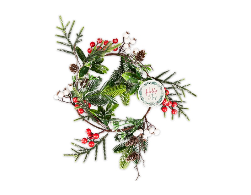 Wholesale Mixed Berry Christmas Wreath 36cm Wholesale Mixed Berry Christmas Wreath 36cm
