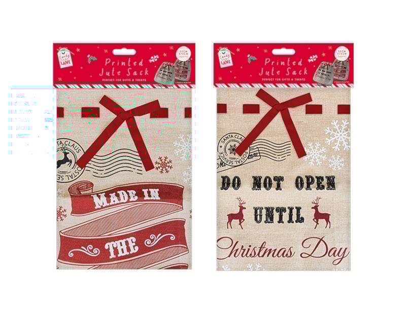 Wholesale Printed Jute Sack 50cm x 70cm Wholesale Printed Jute Sack 50cm x 70cm