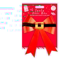 Wholesale Large Santa Door Bow 28cm x 34cm Wholesale Large Santa Door Bow 28cm x 34cm