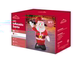 Wholesale Inflatable LED Santa 90cm Wholesale Inflatable LED Santa 90cm