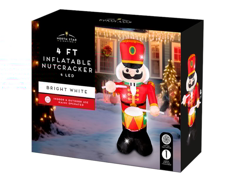 Wholesale Inflatable LED Nutcracker 120cm Wholesale Inflatable LED Nutcracker 120cm