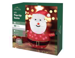Wholesale Pop-Up 40 LED Santa 55cm x 60cm