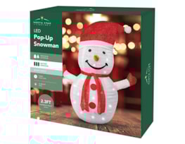Wholesale Pop-Up 40 LED Snowman 60cm x 70cm
