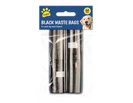 Wholesale Black Dog Poo Bags 60pk Black Dog Poo Bags 60pk
