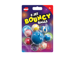 Jet Bouncy Balls 8pk