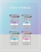 Wholesale Kitchen Pastel - Food storage