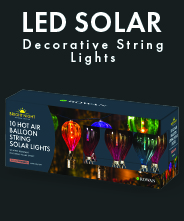 Wholesale LED Solar Decorative String Lights