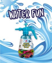 A range of summer toys great for water fun.