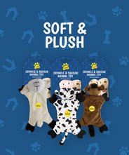 Wholesale Dog Toys - Soft & Plush