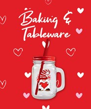 Wholesale Valentine's Day - Baking and Tableware